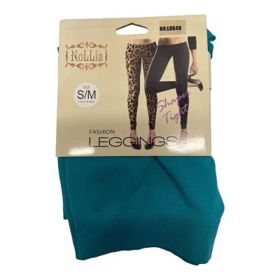 Nollia Women’s S/M Teal Fashion Sharper Tight Leggings